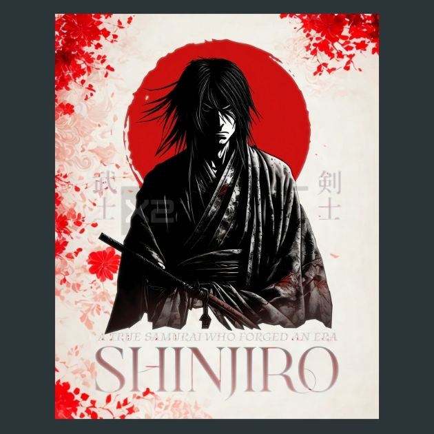 A-True-Japan-Samurai-Metal-Print