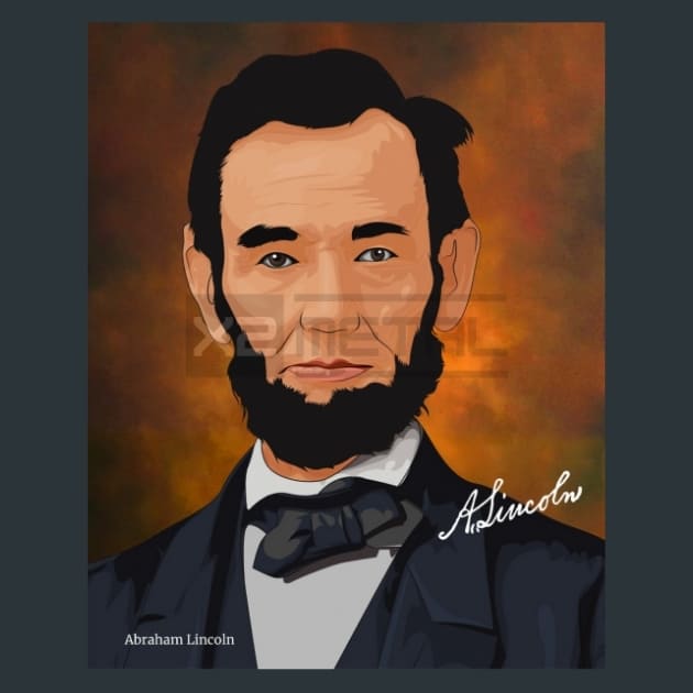 Abraham-Lincoln-metal-prints-posters-mouse-pad