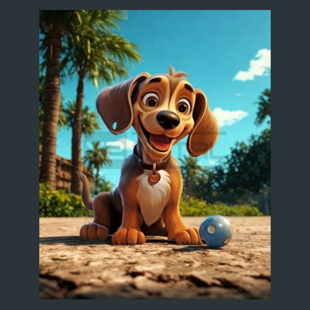 Adorable Dachshund 20 – Metal Print &amp; Mouse Pad | ChromaLuxe | Made in Iowa USA