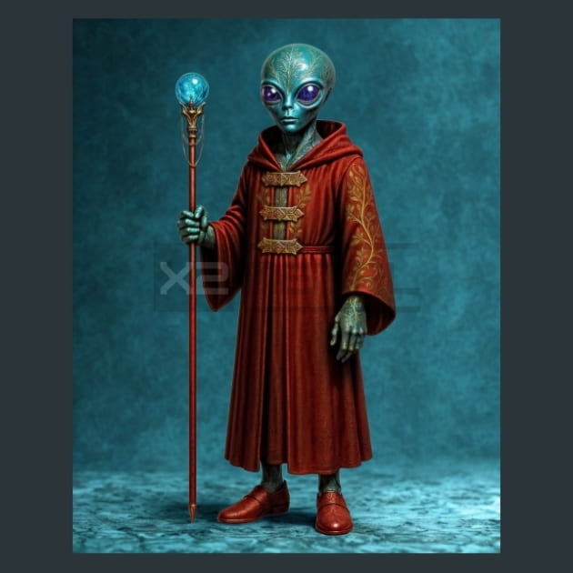 Alien_Guide-Steampunk_metal_prints_posters_mouse_pads