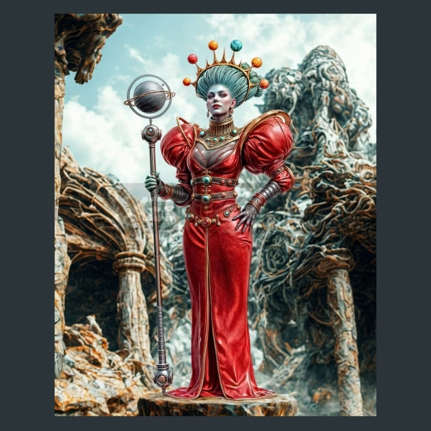 Alien_Queen_metal_prints_posters_mouse_pads