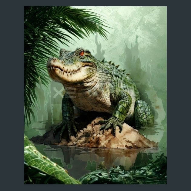 Alligator-Power-03-Metal-Prints