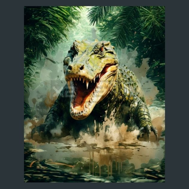 Alligator-Power-05-Metal-Prints