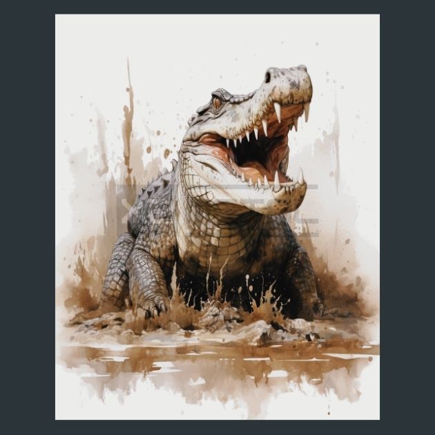 Alligator-Power-07-Metal-Prints