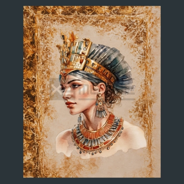 Ancient Egypt 20 Metal Wall Art and Desktop Mouse Pad by X2Metal