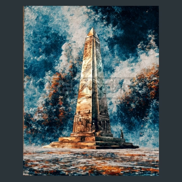 Ancient Egypt 7 Metal Wall Art and Desktop Mouse Pad by X2Metal