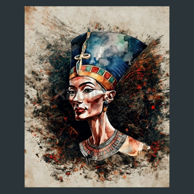 Ancient Egypt 8 Metal Wall Art and Desktop Mouse Pad by X2Metal