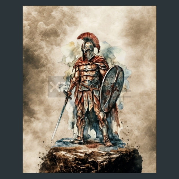 Ancient Greece 12 – Metal Print &amp; Mouse Pad | ChromaLuxe | Made in Iowa USA