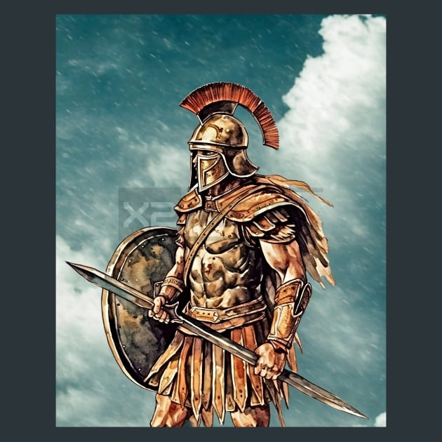 Ancient Greece 13 – Metal Print &amp; Mouse Pad | ChromaLuxe | Made in Iowa USA