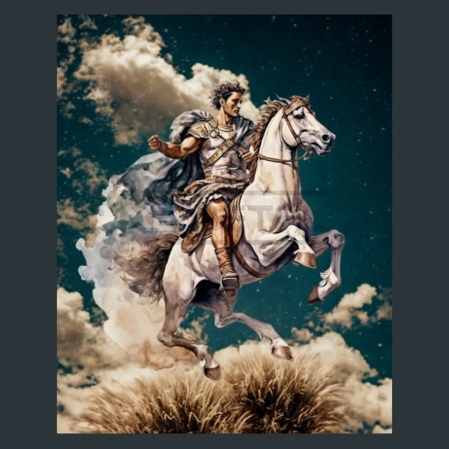 Ancient Rome 3 Metal Wall Art and Desktop Mouse Pad by X2Metal