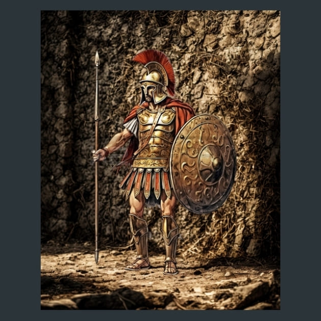 Ancient Rome 6 Metal Wall Art and Desktop Mouse Pad by X2Metal