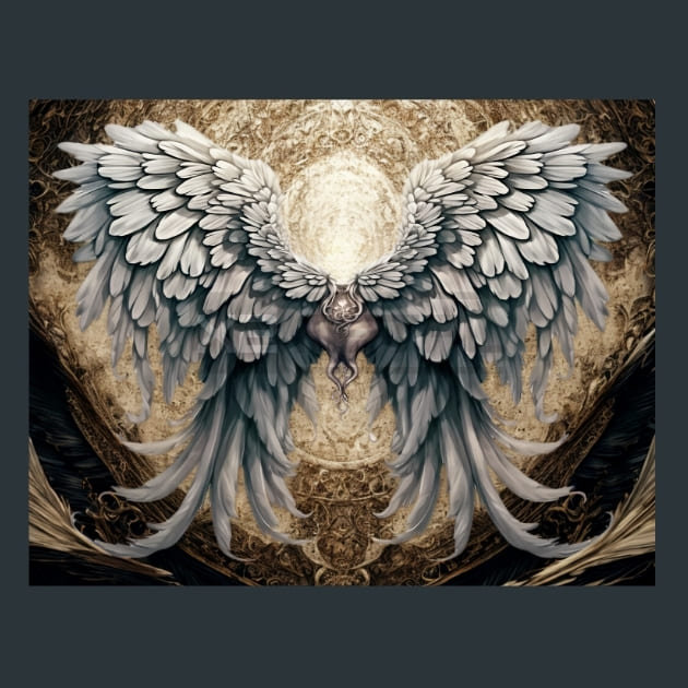 Angel Wings 3 – Metal Print &amp; Mouse Pad | ChromaLuxe | Made in Iowa USA