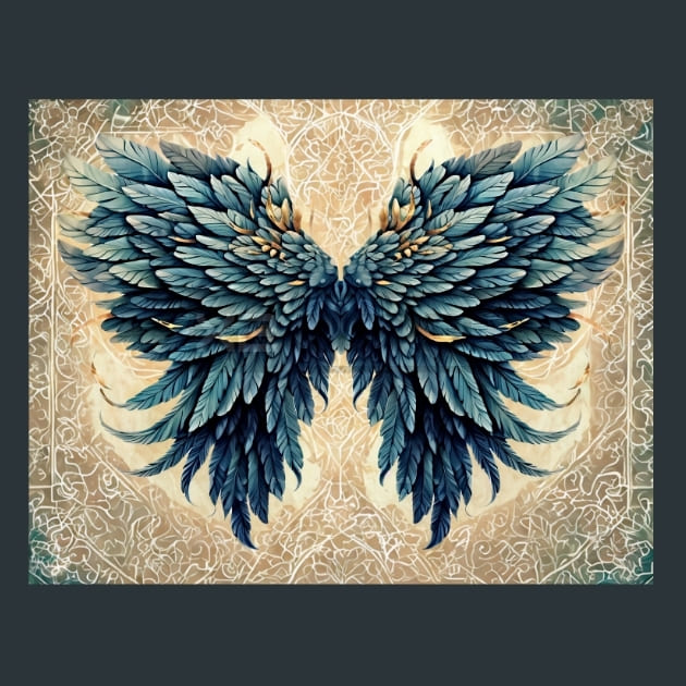 Angel Wings 8 – Metal Print &amp; Mouse Pad | ChromaLuxe | Made in Iowa USA
