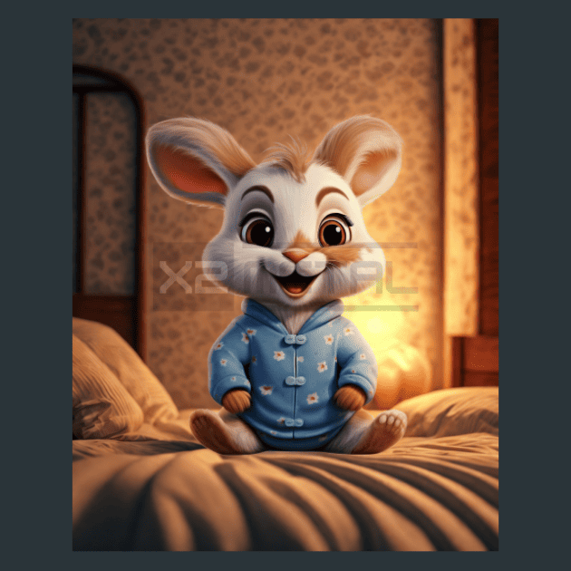 Animal Pajaminals 13 Metal Wall Art and Desktop Mouse Pad by X2Metal