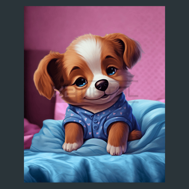 Animal Pajaminals 14 Metal Wall Art and Desktop Mouse Pad by X2Metal