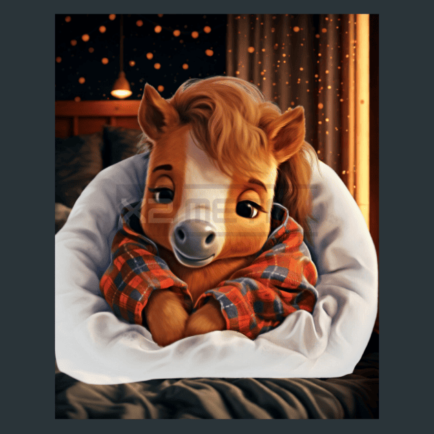 Animal Pajaminals 20 Metal Wall Art and Desktop Mouse Pad by X2Metal