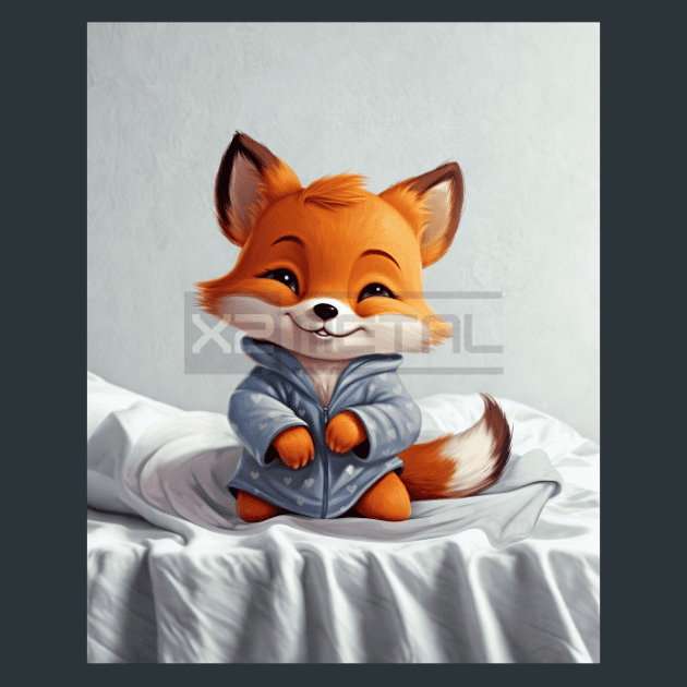 Animal Pajaminals 25 Metal Wall Art and Desktop Mouse Pad by X2Metal
