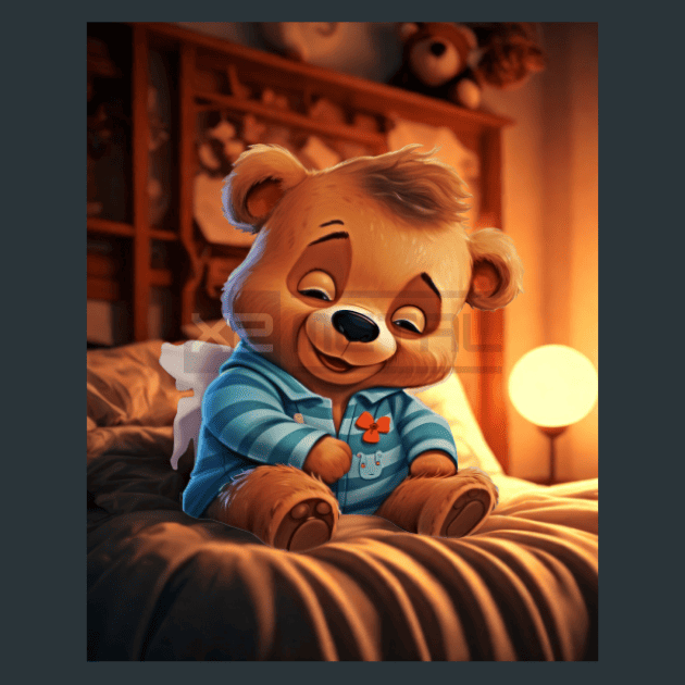 Animal Pajaminals 38 Metal Wall Art and Desktop Mouse Pad by X2Metal