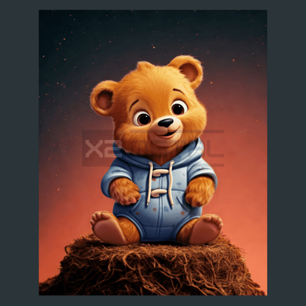 Animal Pajaminals 40 Metal Wall Art and Desktop Mouse Pad by X2Metal