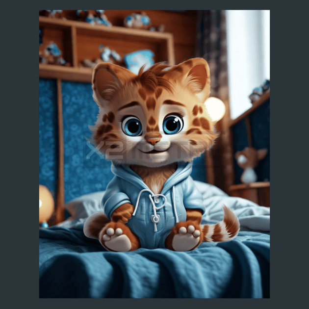 Animals Pajaminals 6 – Metal Print &amp; Mouse Pad | ChromaLuxe | Made in Iowa USA