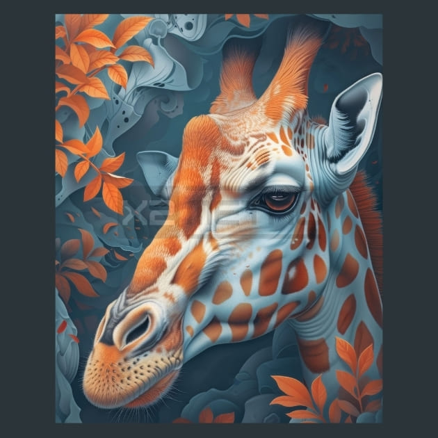 Animals in Nature 55 Metal Wall Art and Desktop Mouse Pad by X2Metal