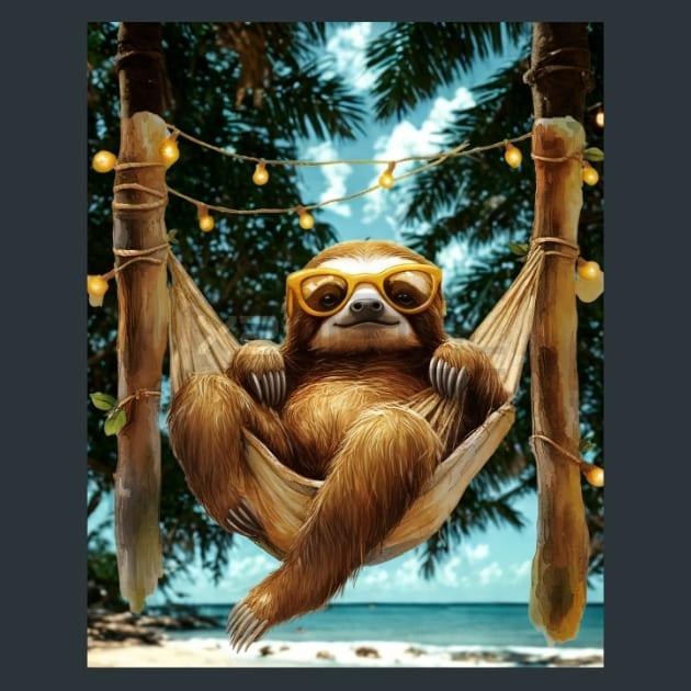 Animals on the Beach 2 Metal Wall Art and Desktop Mouse Pad by X2Metal
