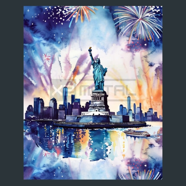 Architects of Liberty Metal Wall Art and Desktop Mouse Pad by X2Metal