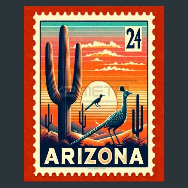 Arizona-Stamp-2-Metal-Prints