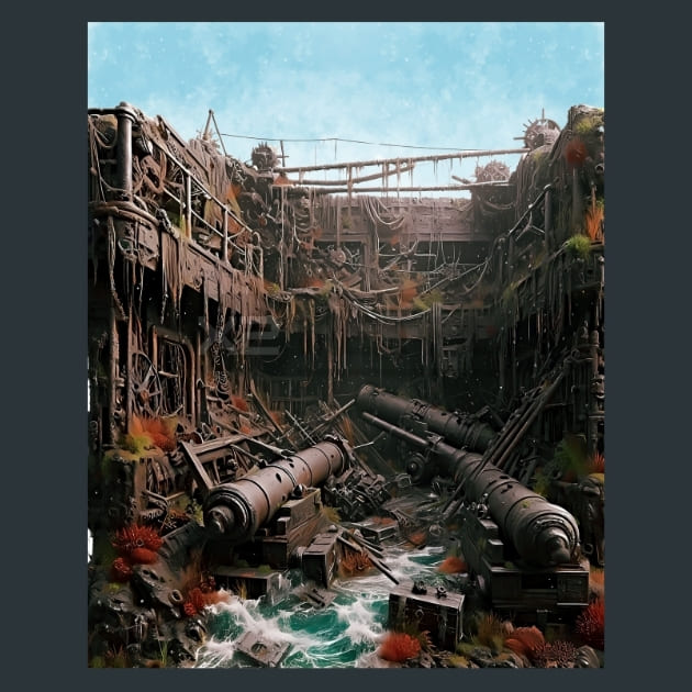 Armory-Shipwreck-Relics-metal-prints-posters-mouse-pads
