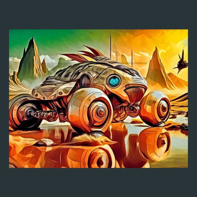 Astral Odyssey – Metal Print &amp; Mouse Pad | ChromaLuxe | Made in Iowa USA