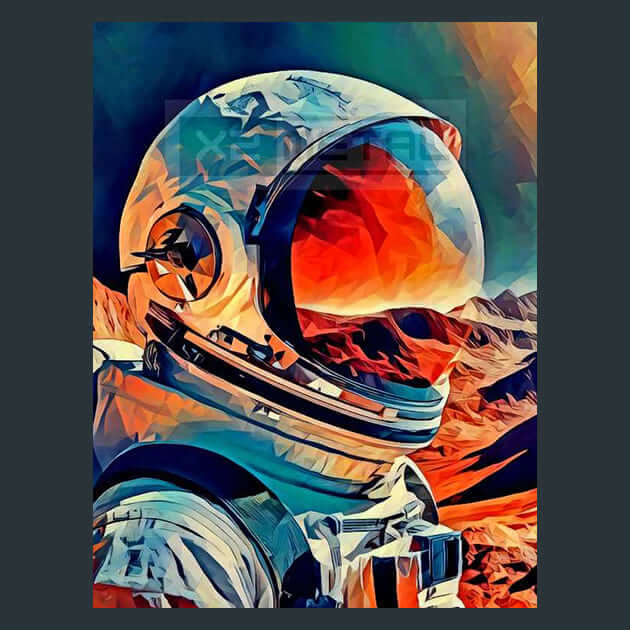Astro Trailblazer Metal Prints