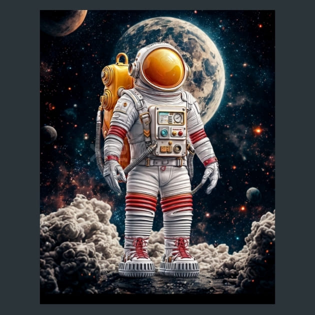 Astronaut_metal_prints_posters_mouse_pads