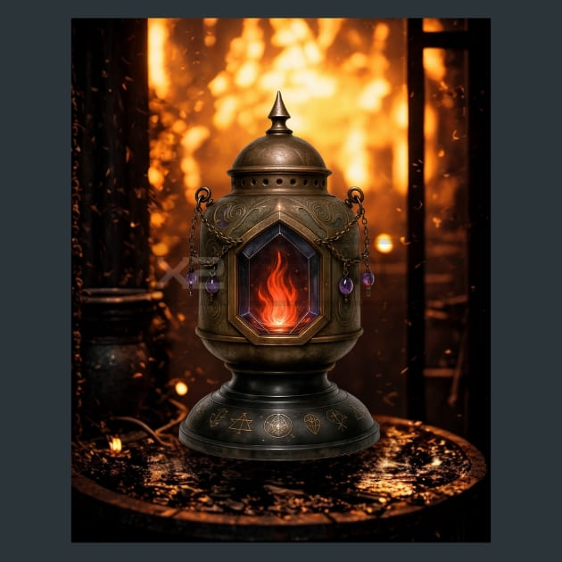 Athanor-Gothic-Alchemy-metal-prints-posters-mouse-pads