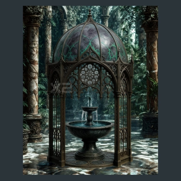 Atrium-Gothic-Alchemy-metal-prints-posters-mouse-pads