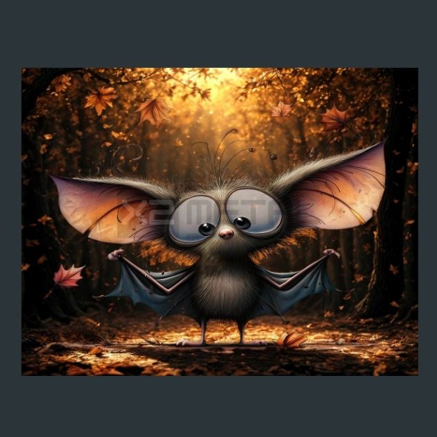Autumn-Bat-4-Metal-Prints