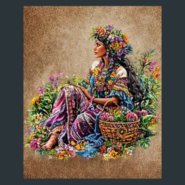 Aztec Maya Cosmos 31 – Metal Print &amp; Mouse Pad | ChromaLuxe | Made in Iowa USA