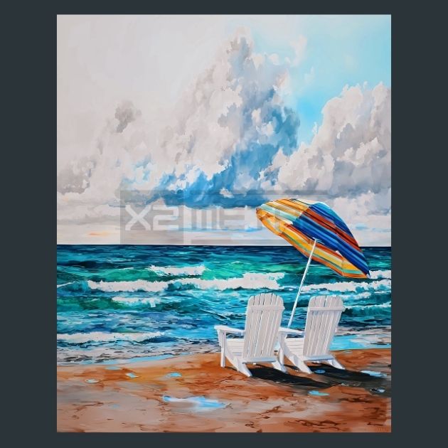 Beach-Scene-1-Metal-Prints