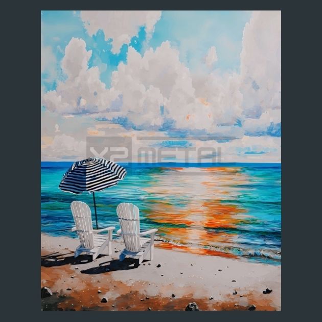 Beach-Scene-5-Metal-Prints