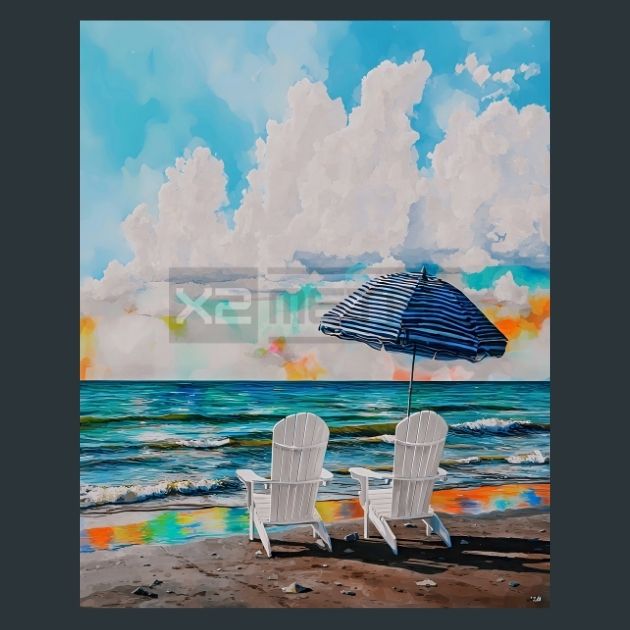 Beach-Scene-7-Metal-Prints