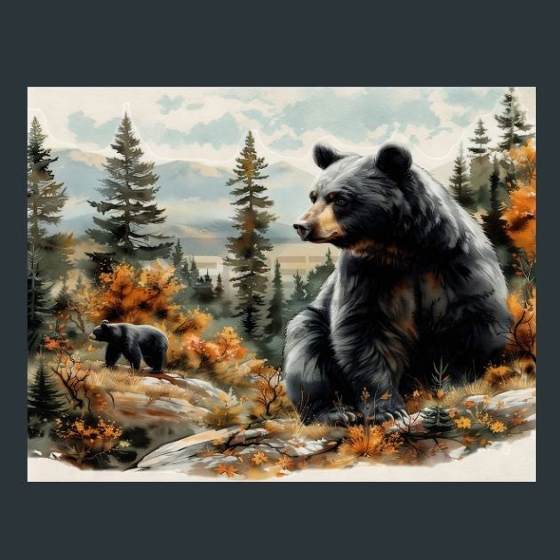 Bears-Wildwood-2-Metal-Prints
