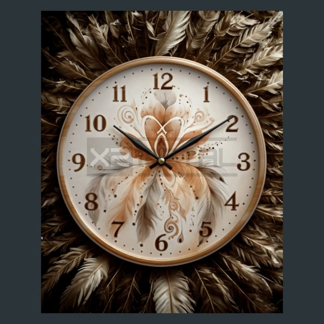 Beige Planner 33 Metal Wall Art and Desktop Mouse Pad by X2Metal