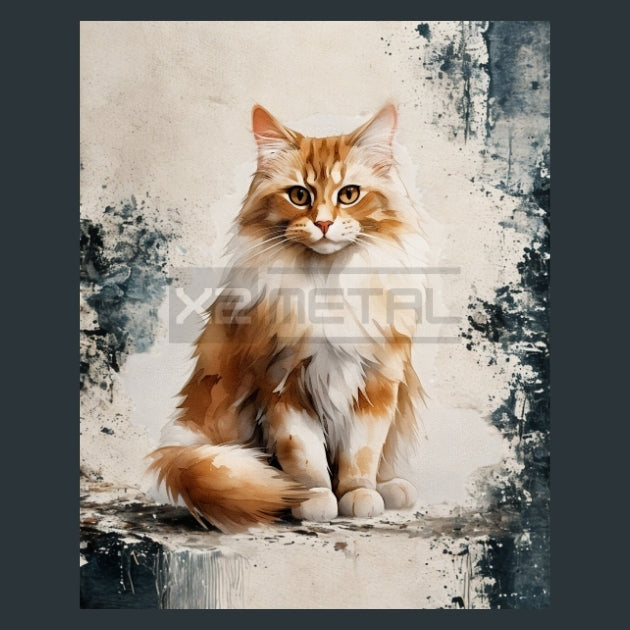 Beige Planner 8 Metal Wall Art and Desktop Mouse Pad by X2Metal