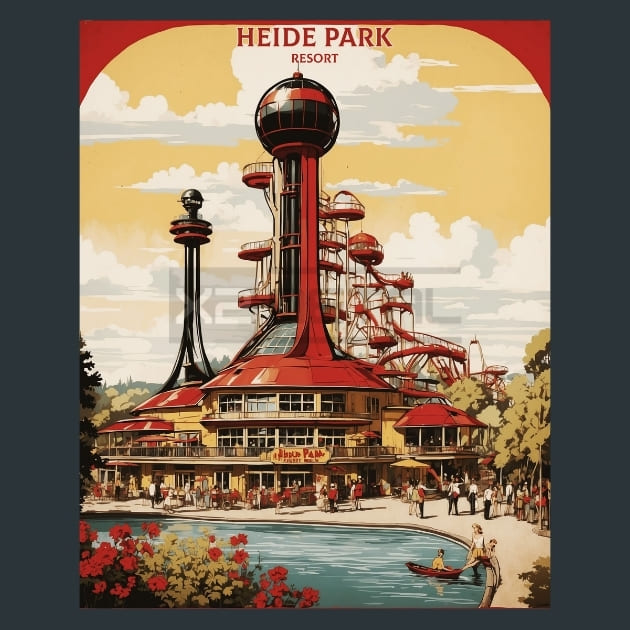 Berlin 5 Germany Metal Wall Art and Desktop Mouse Pad by X2Metal