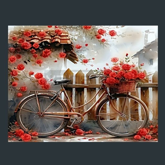 Bicycle-in-Tuscany-16-Metal-Prints