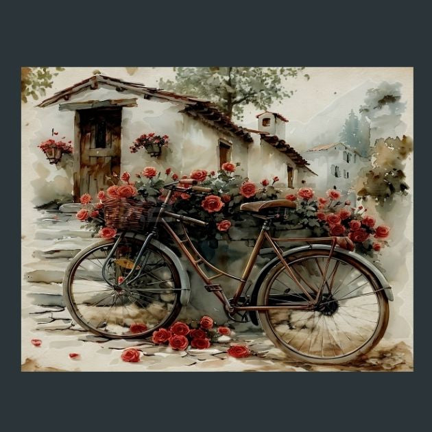 Bicycle-in-Tuscany-17-Metal-Prints