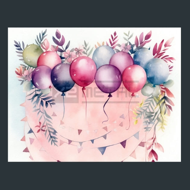 Birthday Party 29 Metal Wall Art and Desktop Mouse Pad by X2Metal