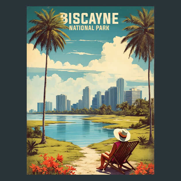 Biscayne – Metal Print &amp; Mouse Pad | ChromaLuxe | Made in Iowa USA