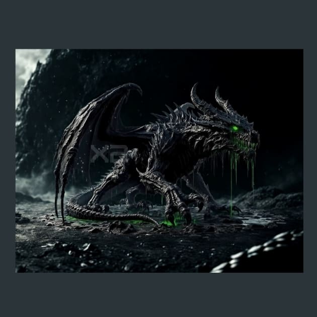 Black_Dragon_metal_prints_posters_mouse_pads