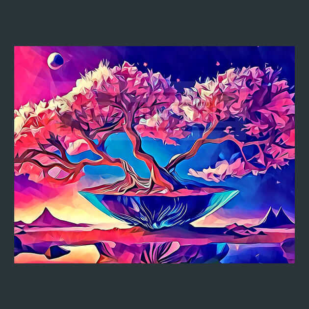 Blossom Radiance Metal Wall Art and Desktop Mouse Pad by X2Metal