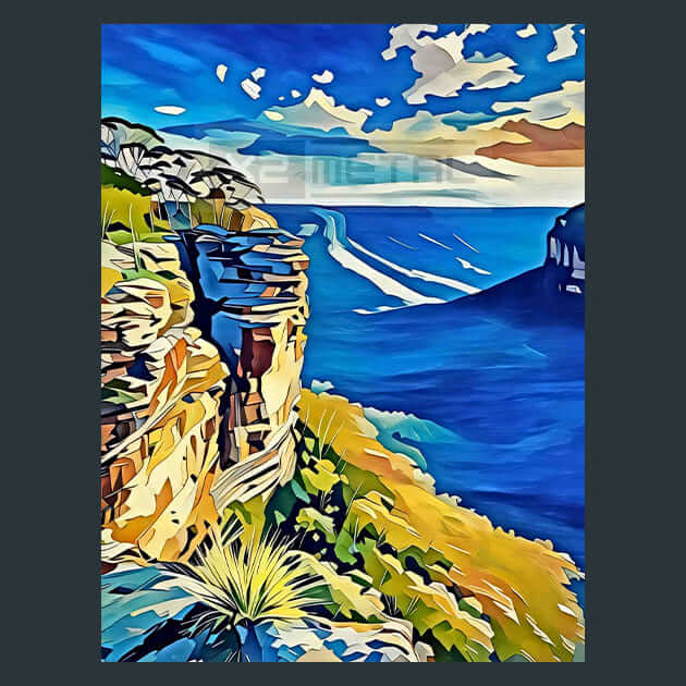 Blue Mountains Wilderness Metal Prints